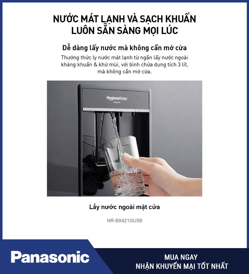 Lấy nước ngoài mặt cửa
