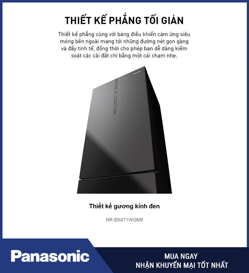Thiết kế gương kính đen