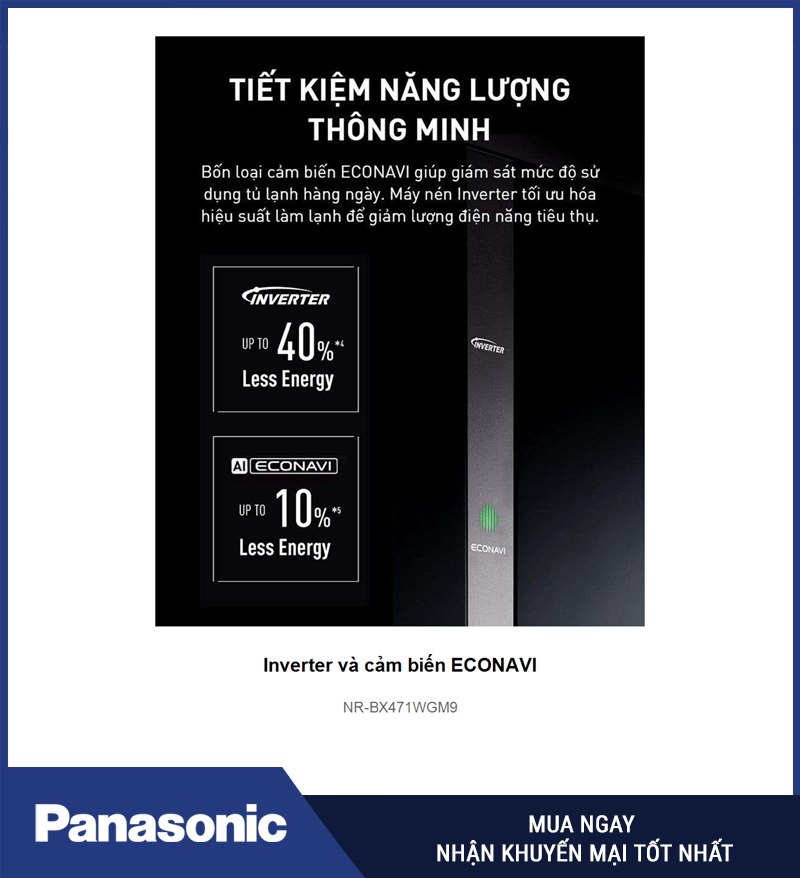 Inverter và cảm biến ECONAVI