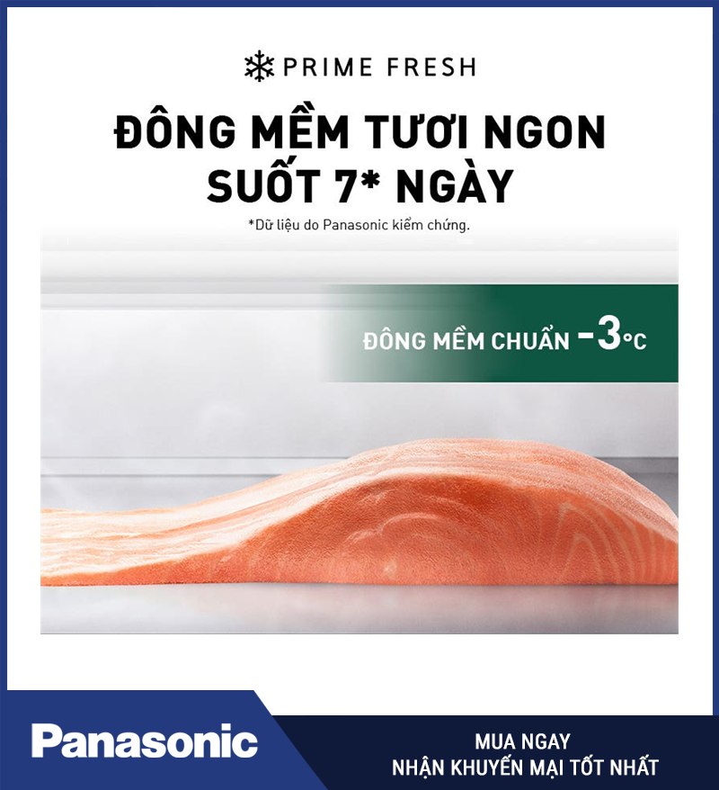 Prime Fresh đông mềm -3°C