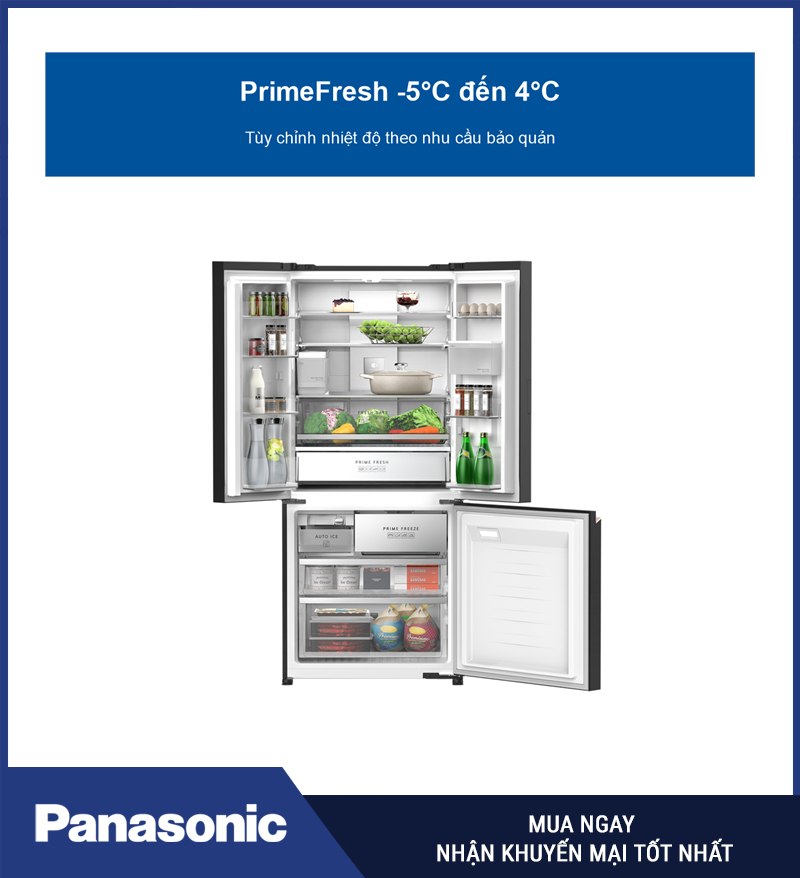 PrimeFresh -5°C đến 4°C