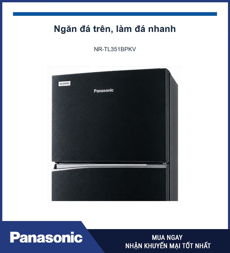 Ngăn đá trên, làm đá nhanh