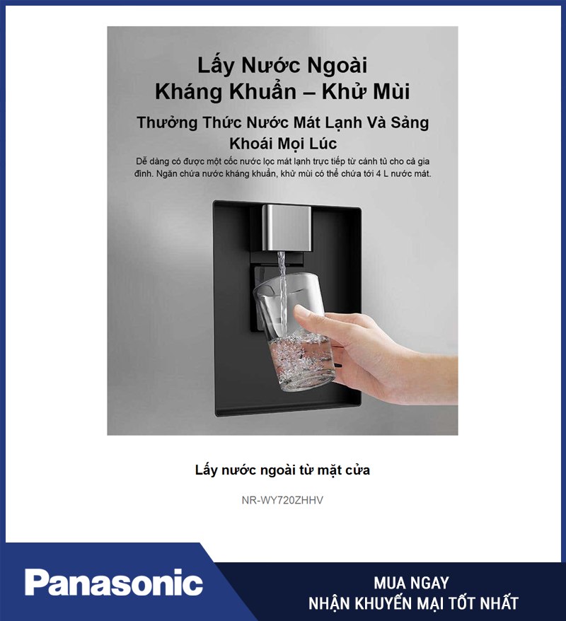 Lấy nước ngoài từ mặt cửa