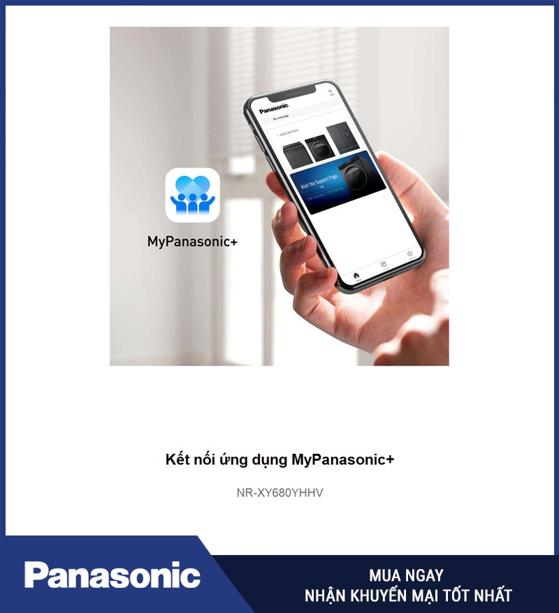 Kết nối ứng dụng MyPanasonic+
