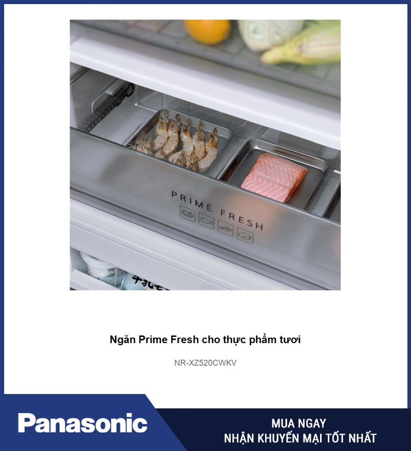 Ngăn Prime Fresh cho thực phẩm tươi