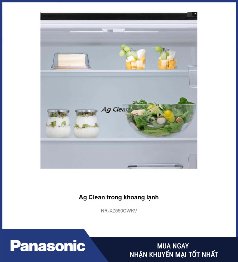 Ag Clean trong khoang lạnh