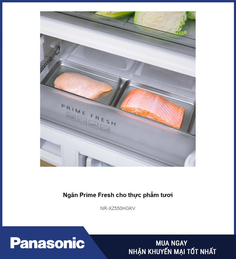 Ngăn Prime Fresh cho thực phẩm tươi