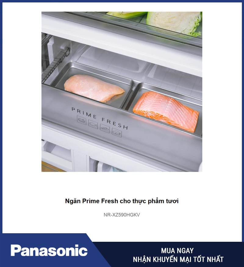 Ngăn Prime Fresh cho thực phẩm tươi