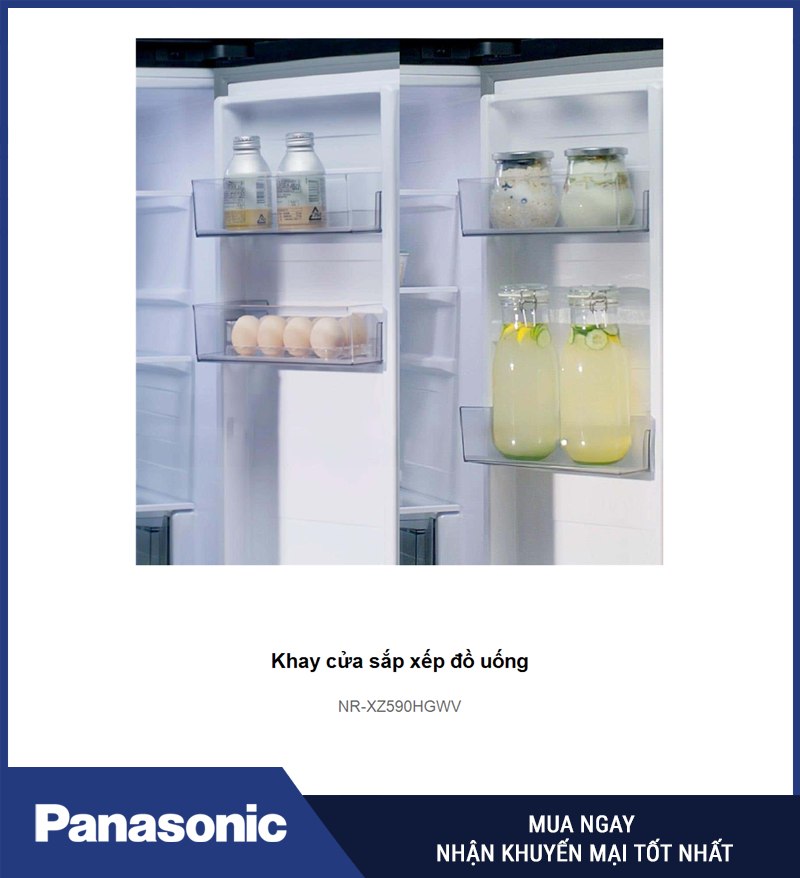 Khay cửa sắp xếp đồ uống